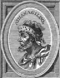 Westgoten König Athanagild
